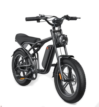 E-BIKE SHENGTE DYZ1500W BLACK 20X4 - 3