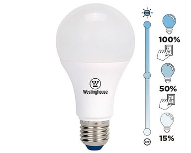 PACK WESTINGHOUSE X2 AMPOLLETA LED BOLA 8W E27 INTENSIDAD LUZ REGULABLE - 2