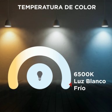 PANEL LED BYP CIRCULAR SOBREPUESTO BLANCO 6 W 6500K DE 12 CM GEN3 - 2