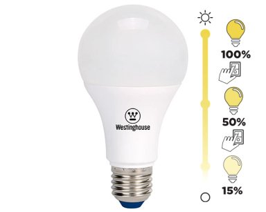 AMPOLLETA LED BOLA A60 8W LUZ CALIDA E27 DIMEABLE - 2