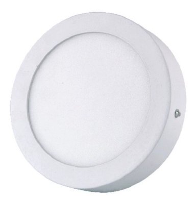 PANEL LED BYP CIRCULAR SOBREPUESTO BLANCO FRÍO CIRCULAR 18 W LUZ SOBREPUESTO D22.5 CM - 1