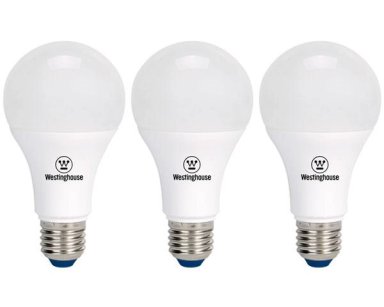 PACK X3 AMPOLLETAS LED BOLA A55 5W LUZ BLANCO FRÍO E27 - 2
