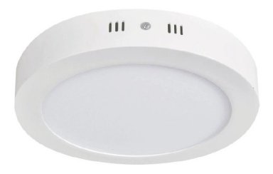 PANEL LED CIRCULAR SOBREPUESTO 6W LUZ EN COLOR BLANCO NEUTRO - 1