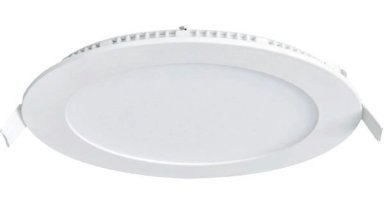 PANEL LED CIRCULAR 12W LUZ EN COLOR BLANCO NEUTRO EMPOTRADO - 1