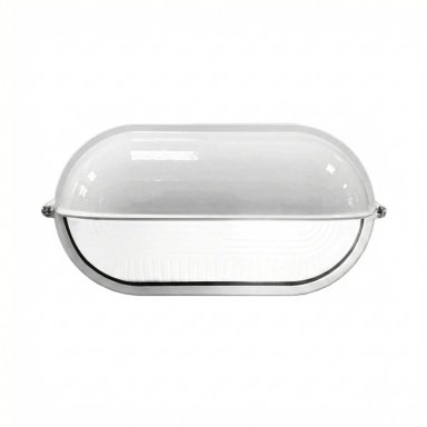 PLAFON TORTUGA ALUMINIO OVAL PEST BLANCO - 1