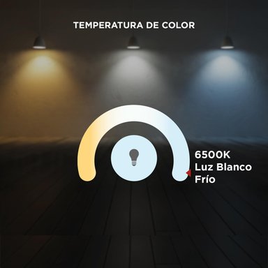 FOCO LINEAL LED 9W E27 60CM LUZ BLANCO FRIO - 6