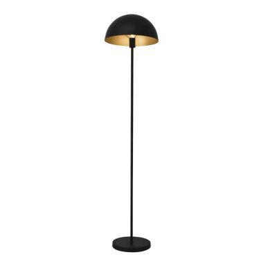 LAMPARA DE PIE LOAR NEGRA - 1
