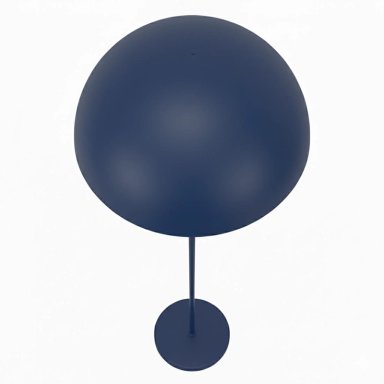 LAMPARA DE PIE LOAR AZUL - 5