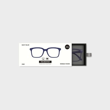 ANTEOJOS DOUBLE VISION PANTALLA THE ARCHITECT AZUL MARINO - 4