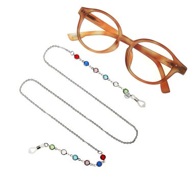 STRAP ANTEOJOS SËEU CRISTAL PLATA - 2