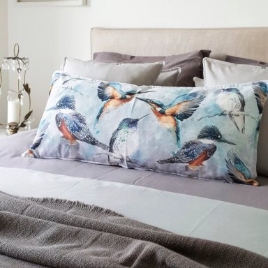 COJÍN ESTAMPADO 40X90 MARTÍN TURQUESA XL - 2