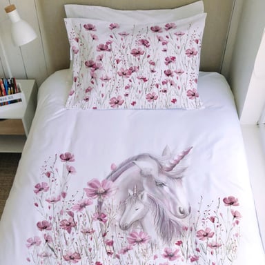 FUNDA PLUMÓN 2 PLAZAS KIDS UNICORNIO - 2