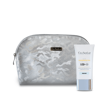 PROTECTOR SOLAR ROSTRO Y CUELLO CELLSKINLAB SPF 50+ CSL AOX FOTOPROTECTOR 40 ML + COSMETIQUERO - 1