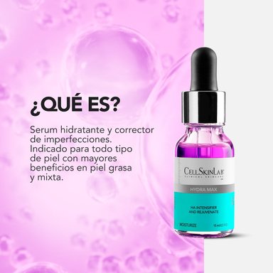 SERUM ROSTRO Y CUELLO CELLSKINLAB 15 ML HYDRA MAX - 2