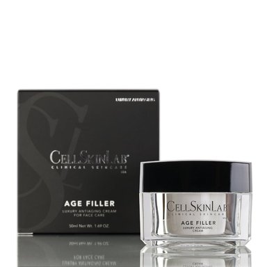 REDUCTOR Y REAFIRMANTE ROSTRO Y CUELLO CELLSKINLAB AGE FILLER CREAM 50 GR - 1