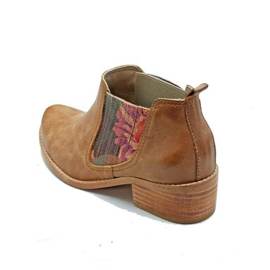 BOTIN ROSE CUERO CAMEL - 3