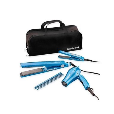 KIT VIAJE BABYLISS PRO PLANCHA ALISADORA 2091 SECADOR DE PELO - 5
