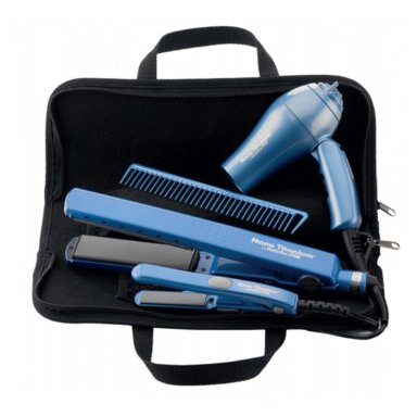 KIT VIAJE BABYLISS PRO PLANCHA ALISADORA 2091 SECADOR DE PELO - 7
