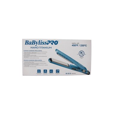 PLANCHA BABYLISS PRO 1¼' 32MM IÓNICA NANO TITANIUM BNT4091 - 4