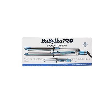 KIT BABYLISS PLANCHA OPTIMA 3000 + PLANCHA OPTIMA MINI 2000 - 3