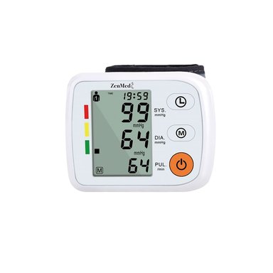TENSIÓMETRO TENSIOMETRO DE MUÑECA BP-186W ZENMED - 1