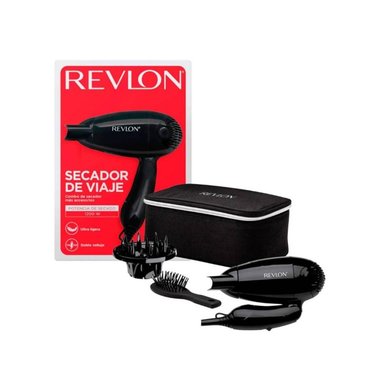 SECADOR DE CABELLO REVLON BOLSO VIAJE ACCESORIOS PORTATIL - 3