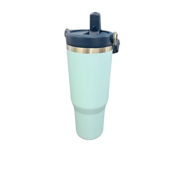 BOTELLA TERMICA FLIP STRAW TUMBLER 900 ML CELESTE - 3