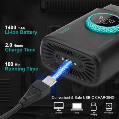 SHAVER AFEITADORA PROFESIONAL VGR 377 9000RPM NEGRO - 4