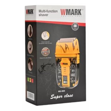 MAQUINA AFEITADORA CABELLO PROFESIONAL WMARK NG995 AMARILLO - 6