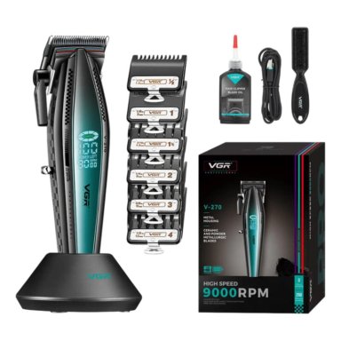 MAQUINA BARBERIA PROFESIONAL CORTA PELO VGR V-270 9000 RPM - 3