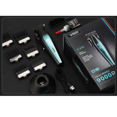 MAQUINA BARBERIA PROFESIONAL CORTA PELO VGR V-270 9000 RPM - 4