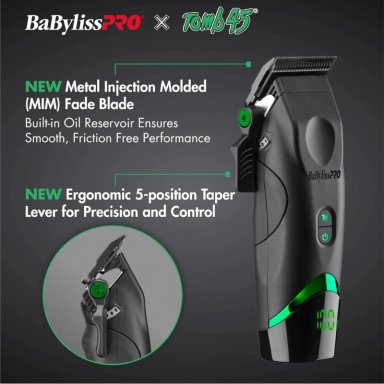 MAQUINA BABYLISSPRO X TOMB45 CORTAPELO PROFESIONAL INALAMBRICO - 7