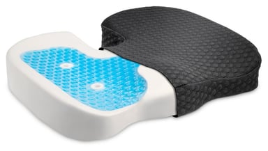 COJÍN KENSINGTON ASIENTO PREMIUM COOL-GEL 2.0 45 CM NEGRO - 5