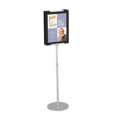PEDESTAL PARA SEÑALETICA AJUSTABLE 1,8 MTS QUARTET - 1