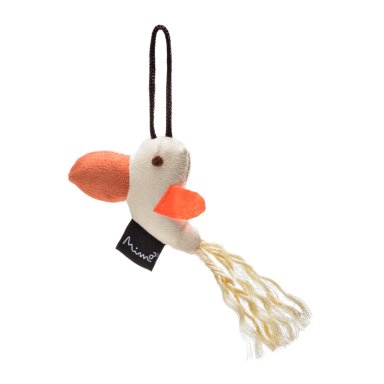 JUGUETE GATO MIMO PELICANO PELUCHE CATNIP PP132 - 1