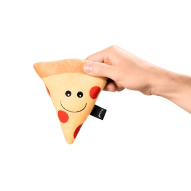 JUGUETE GATO MIMO PIZZA PELUCHE CATNIP 12CM PP154 - 2