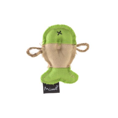 JUGUETE GATO MIMO PESCADO PELUCHE CATNIP 9CM PP227 - 1