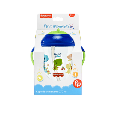 VASO FISHER PRICE CON BOMBILLA FIRST MOMENTS BB1016 AZUL - 2