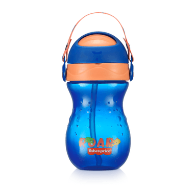 VASO FISHER PRICE BOMBILLA PLAYFUL 360 ML BB1018 AZUL - 1