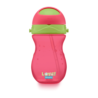 VASO FISHER PRICE BOMBILLA PLAYFUL 360 ML BB1019 ROSADO - 3