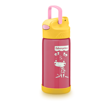BOTELLA FISHER PRICE TERMICA 400 ML BB1023 ROSADO - 1