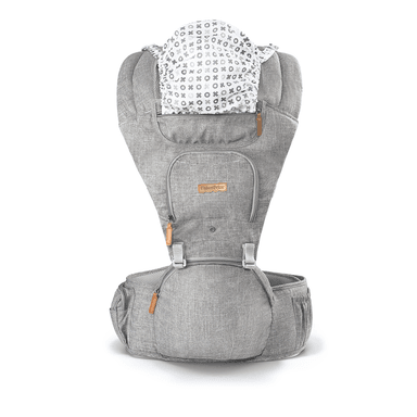 CANGURO FISHER PRICE PORTA BEBÉ BB312 GRIS - 6
