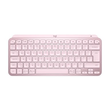TECLADO UNIVERSAL LOGITECH MINI MX KEYS ROSA - 1