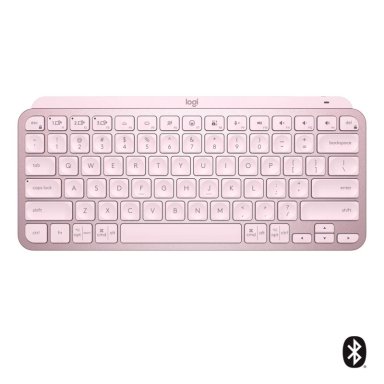 TECLADO UNIVERSAL LOGITECH MINI MX KEYS ROSA - 3
