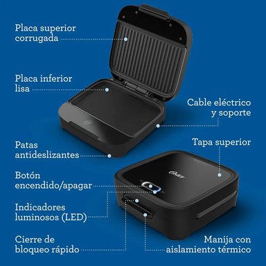 SANDWICHERA OSTER PLATO HONDO - 6