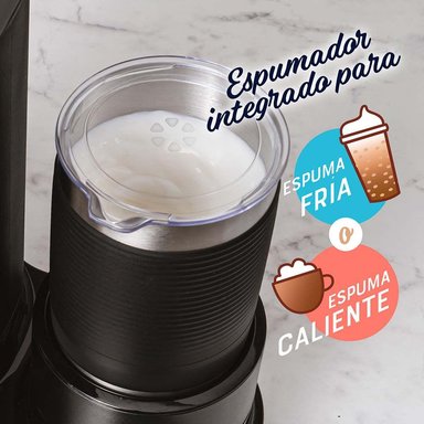 CAFETERA OSTER LATTE CON ESPUMADOR NEGRO BVSTDC02B - 5