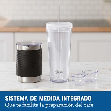 CAFETERA OSTER LATTE CON ESPUMADOR NEGRO BVSTDC02B - 8