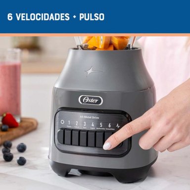 LICUADORA OSTER BLSTPEG-GPB 800 W 1500 ML VASO VIDRIO 6 VEL - 5