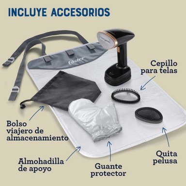 PLANCHA OSTER VERTICAL VAPORIZADOR GCSTF300 NEGRO - 8