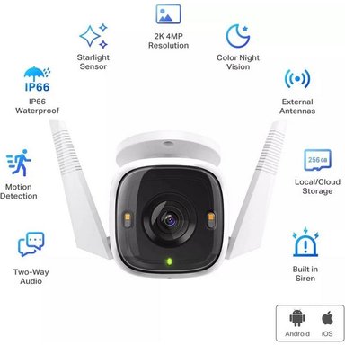 CAMARA DE SEGURIDAD TP-LINK TAPO C320WS - 5